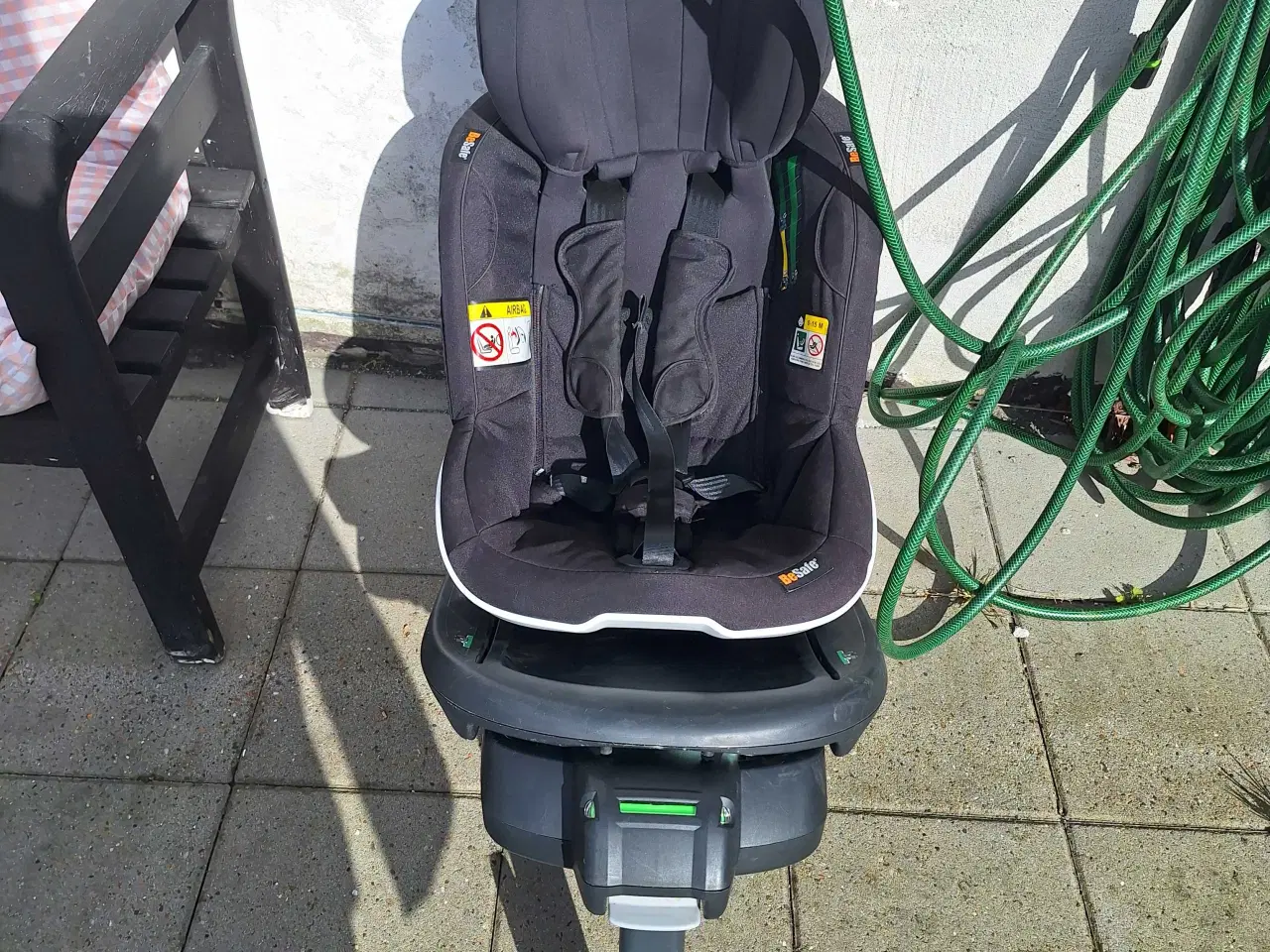 Billede 1 - Autostol med base sælges