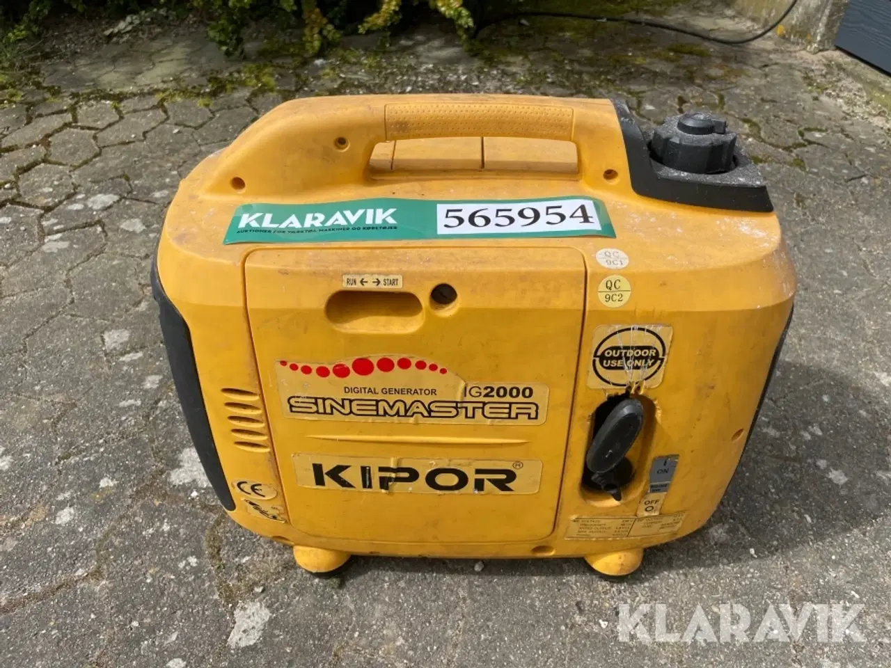 Billede 1 - Generator Kipor IG2000