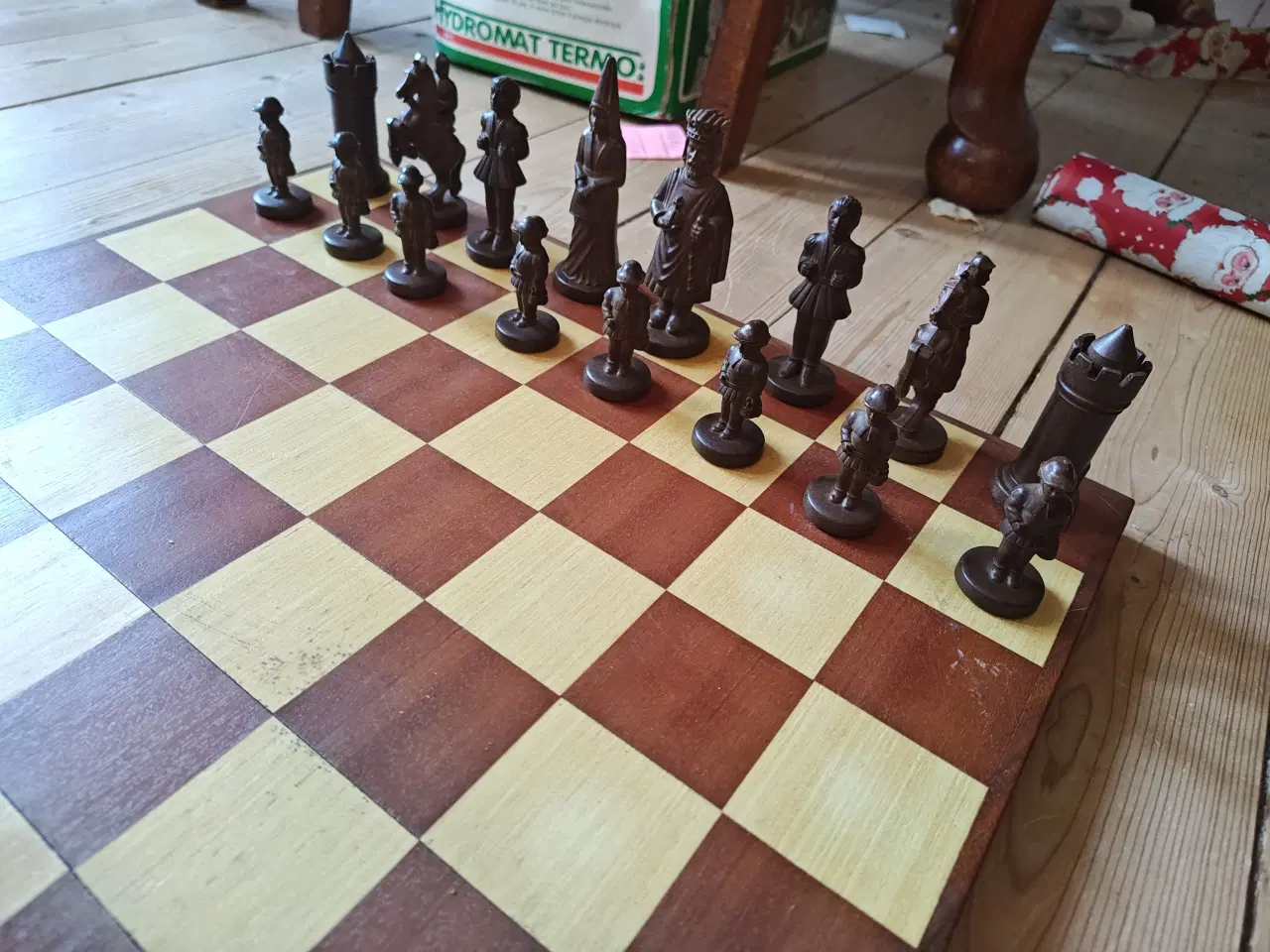 Billede 2 - STORT Skak Brætspil