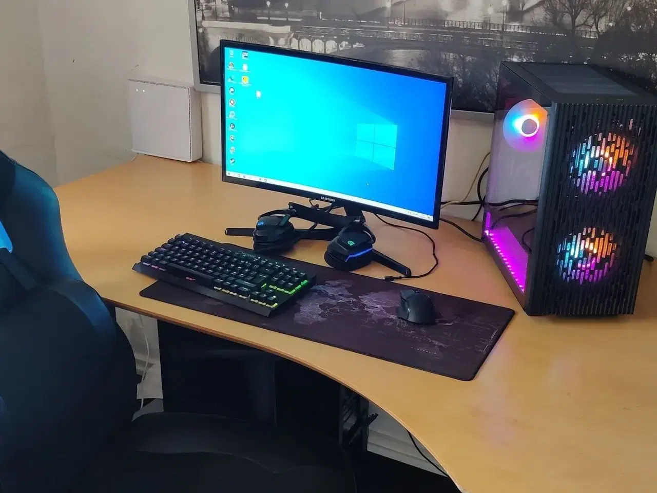 Billede 1 - Gamer pc setup