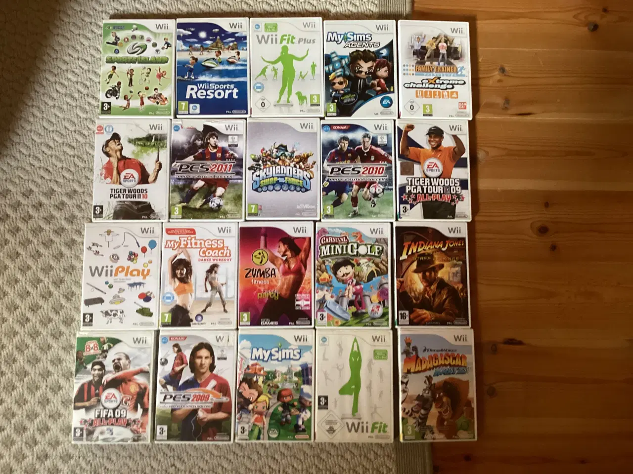 Billede 1 - Wii spil 20. Stk  Forskellige wii spil for 250 kr.