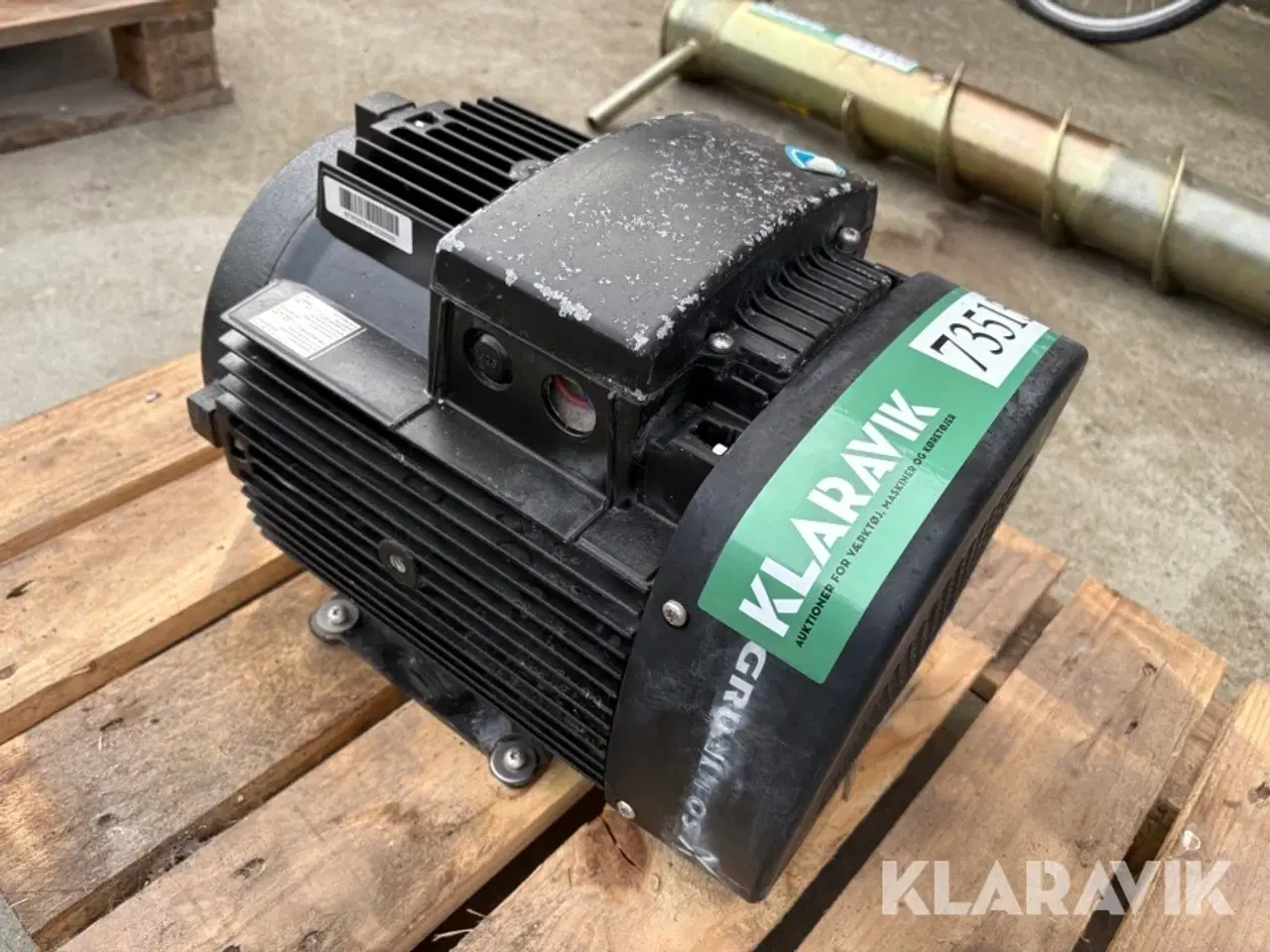 Billede 3 - Elektromotor 7,5 KW