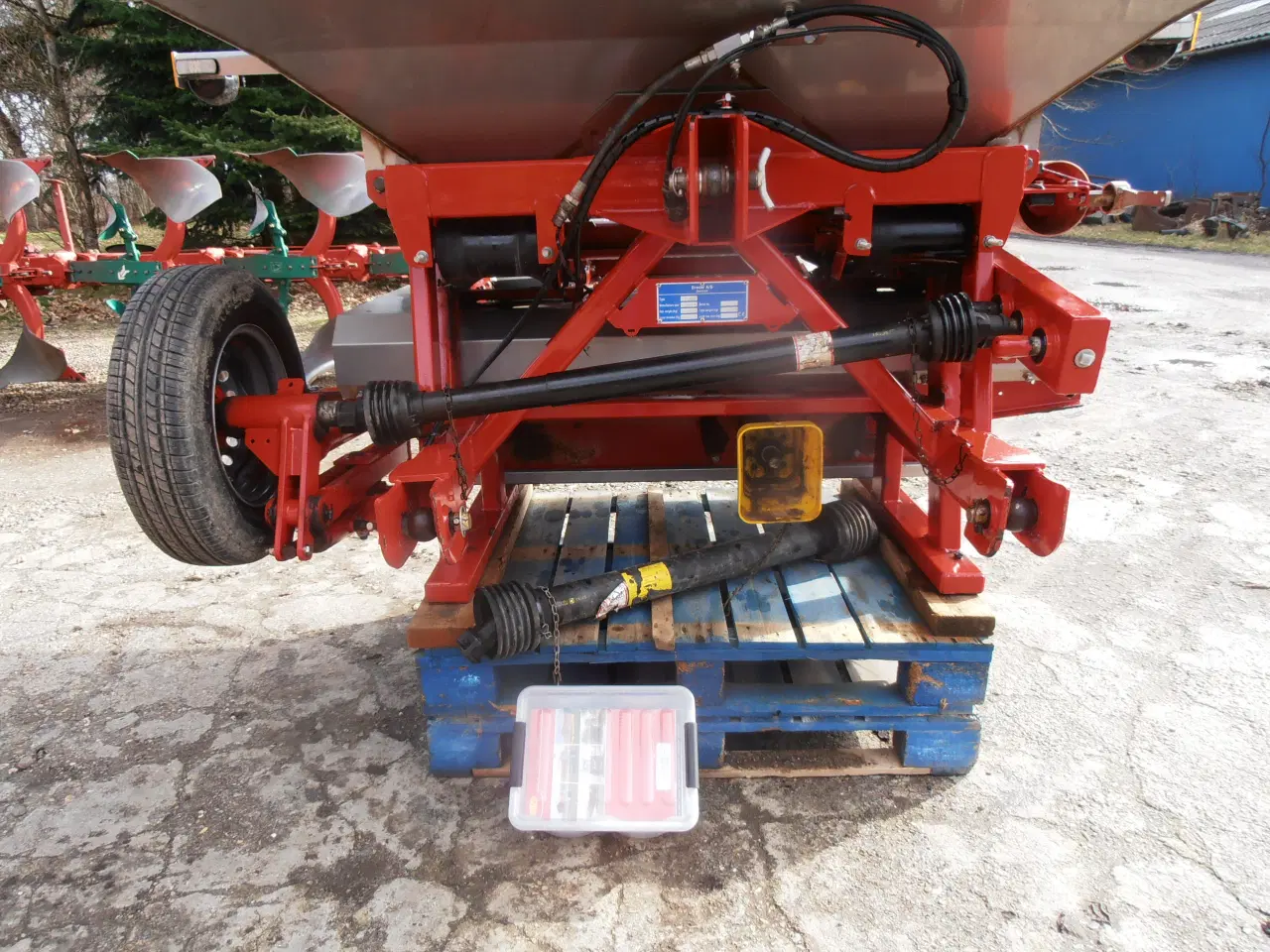 Billede 9 - Bredal F2 Gødningsspreder rustfri . 