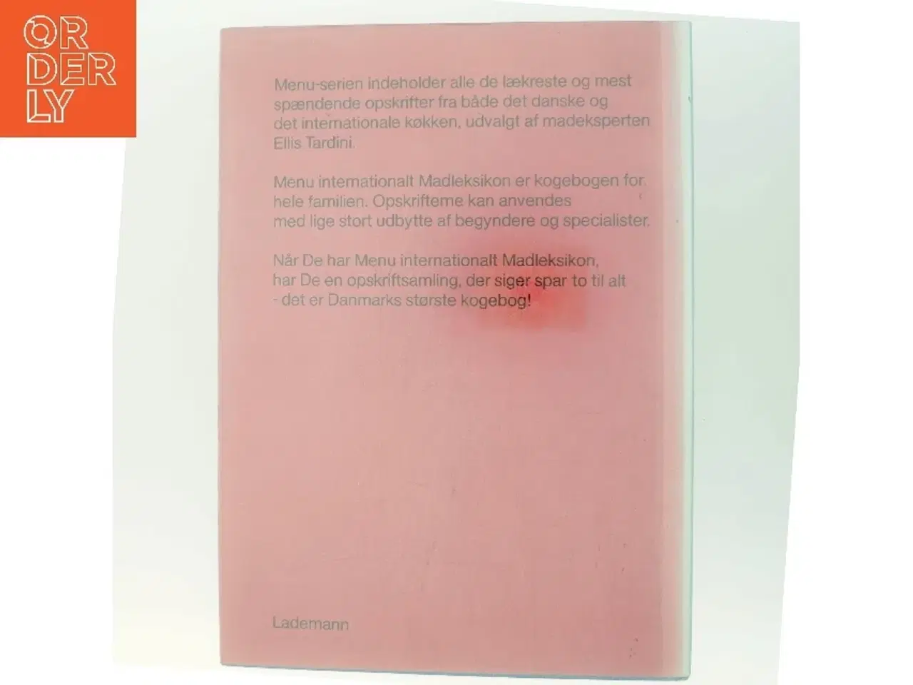 Billede 3 - Menu - Internationalt Madleksikon: Desserter (Bog)