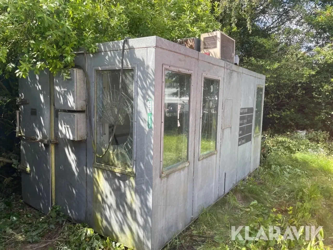 Billede 1 - industriel støjdæmpet kabine,