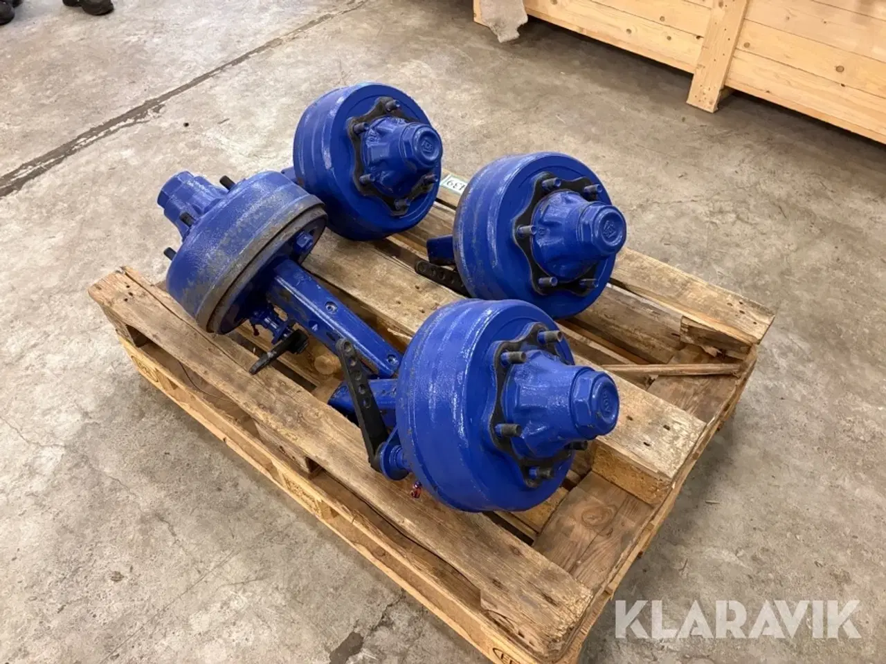 Billede 5 - Stubaksler ADR 4 styk med bremsearm