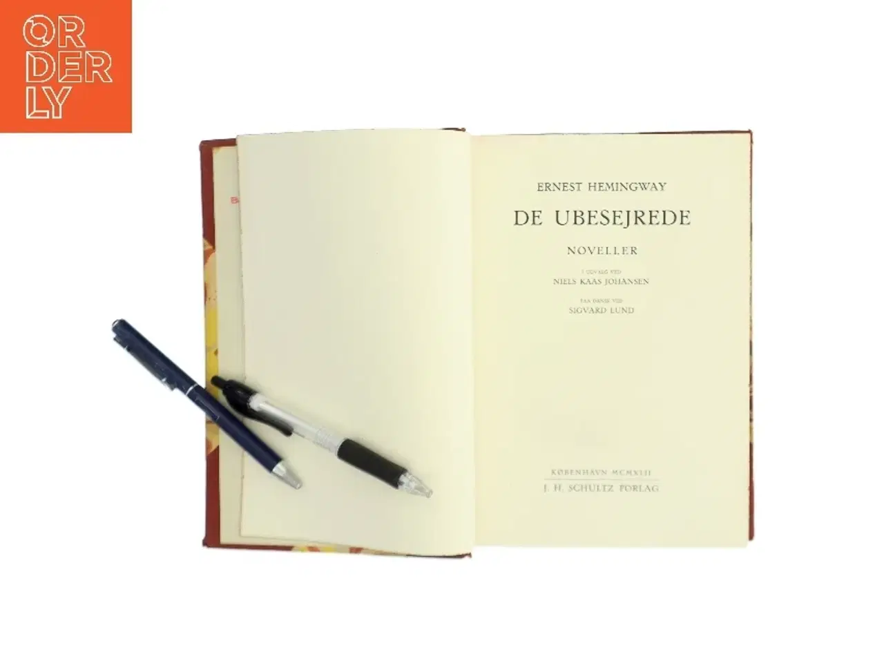 Billede 1 - De Ubesejrede af Ernest Hemingway (Bog)