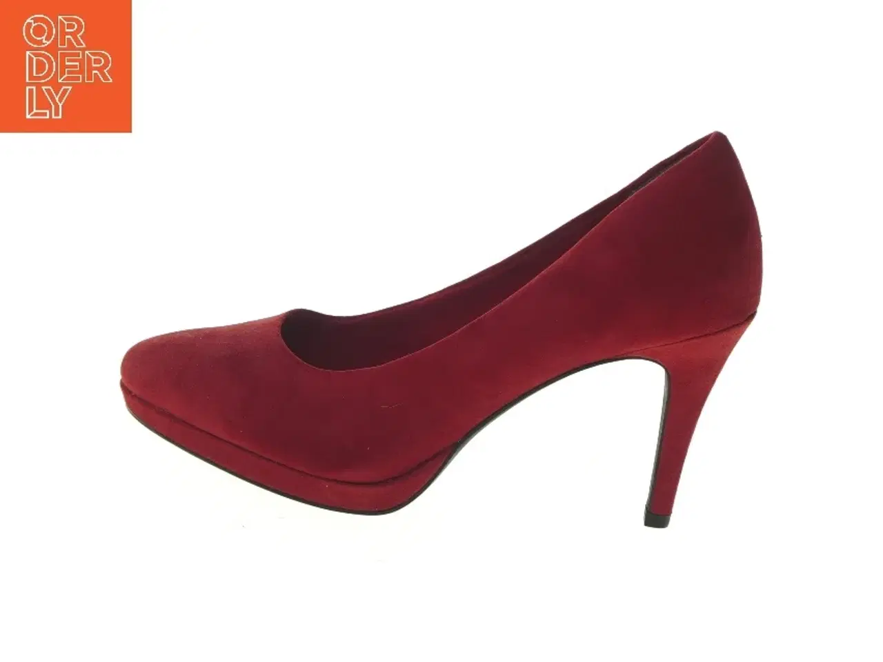 Billede 1 - Røde stiletter fra Tamaris (str. 41 )