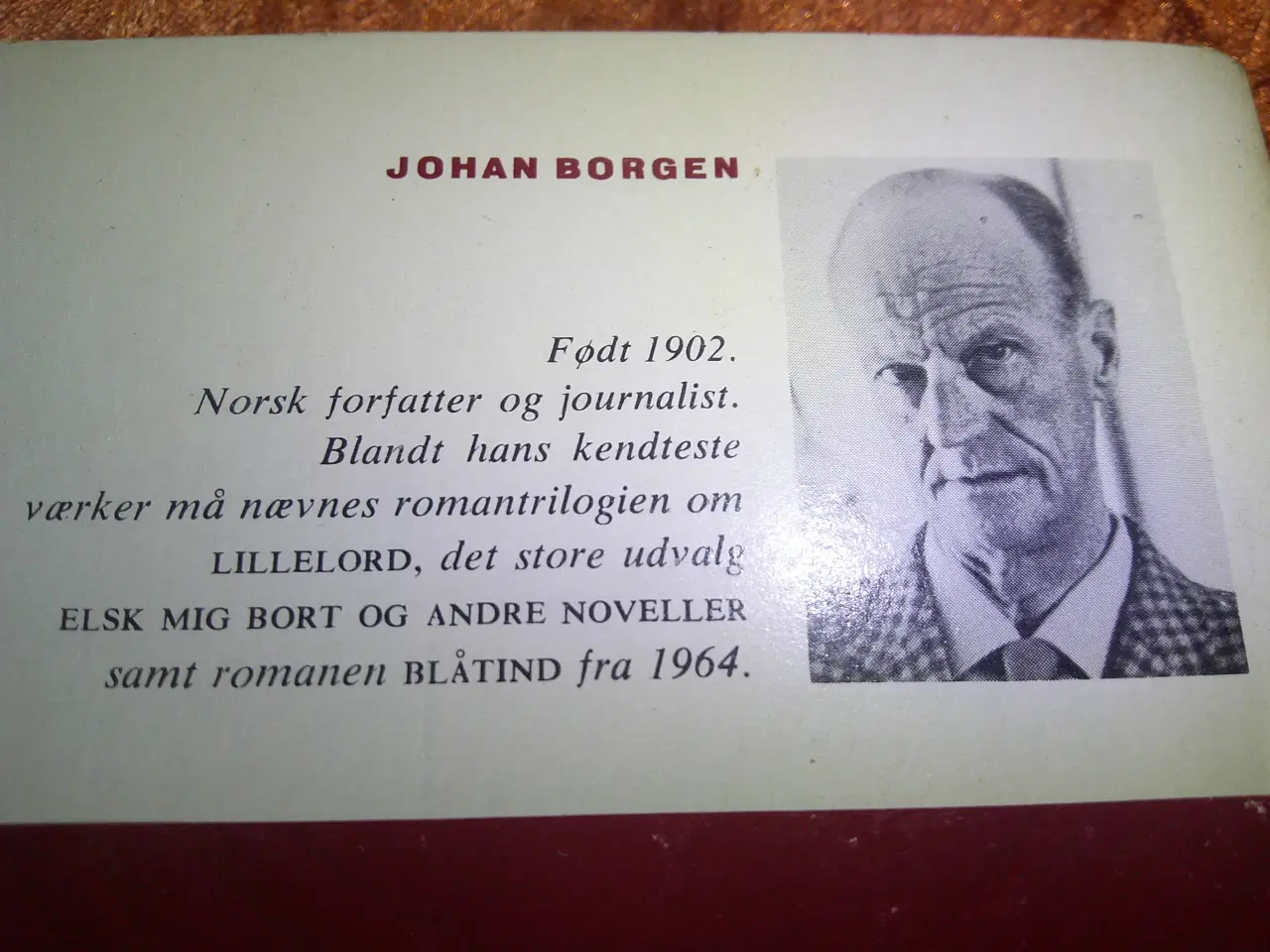 Billede 2 - Jenny og påfuglen, Johan Borgen