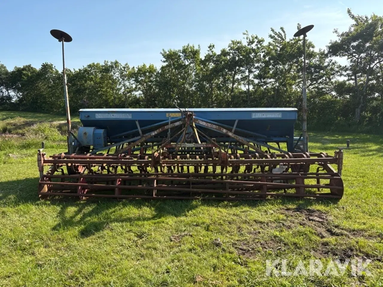 Billede 5 - Såmaskine Nordsten og marsk stig havre 35400033-5