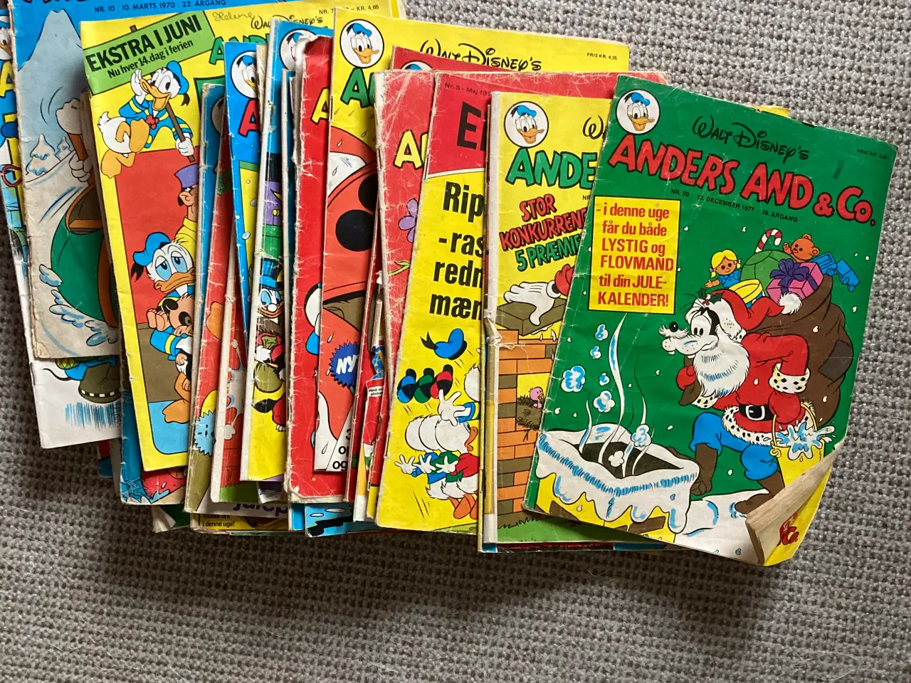 Billede 1 - Antikke Anders Andblade fra 1977