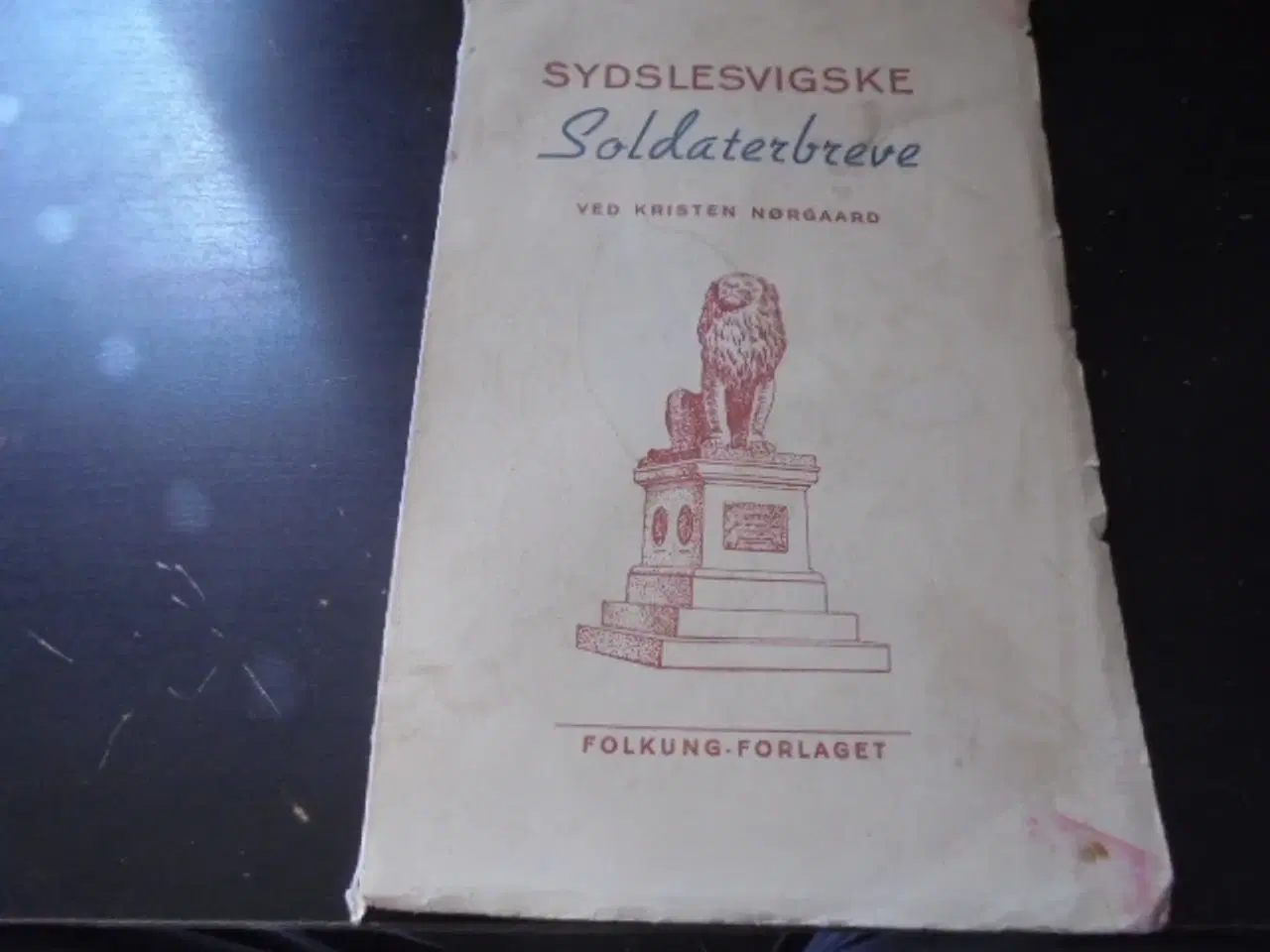 Billede 1 - Sydslesvigske soldaterbreve – udgivelse fra 1944  