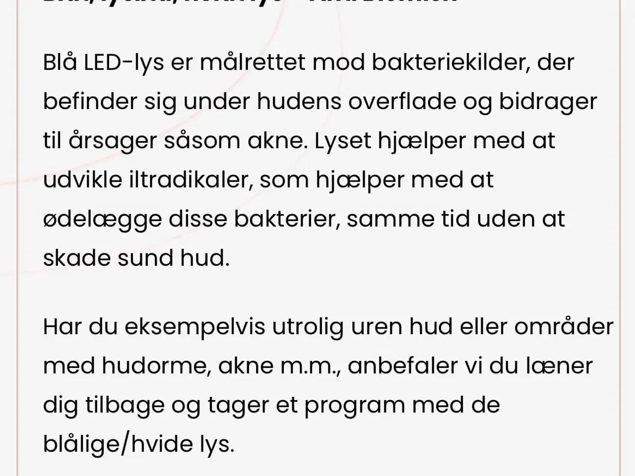 Billede 3 - Led lys terapi maske.