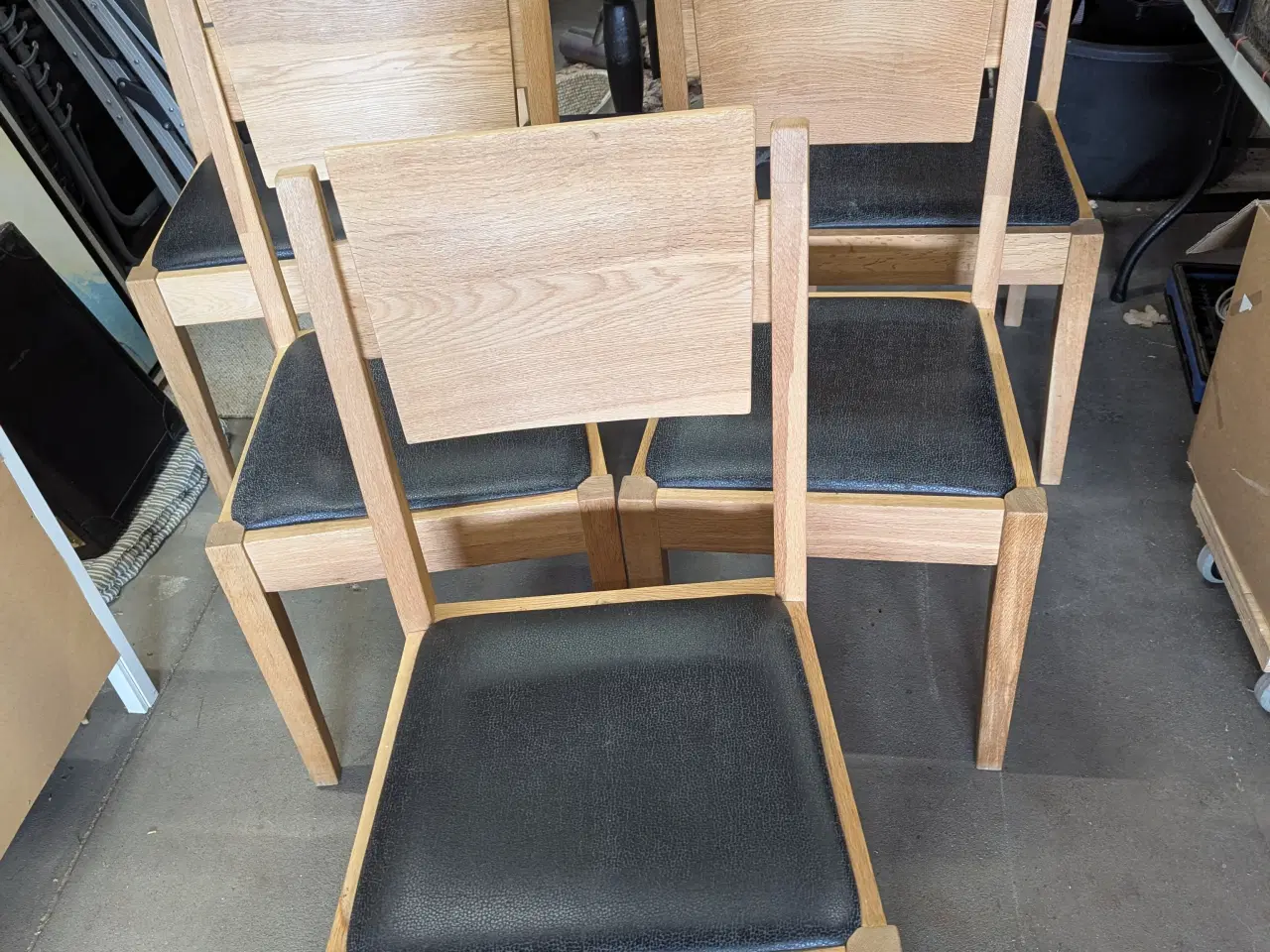 Billede 1 - Spisebord stole 