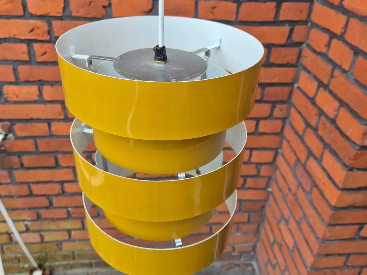 Billede 2 - Smuk karrygul Eiffel-pendel