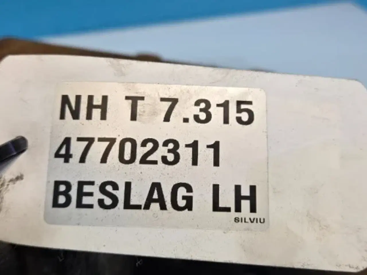 Billede 7 - New Holland T7.315 Beslag L. 47702311