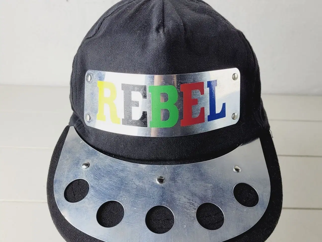Billede 3 - ⭐️- Fed Vintage "REBEL" Kasket