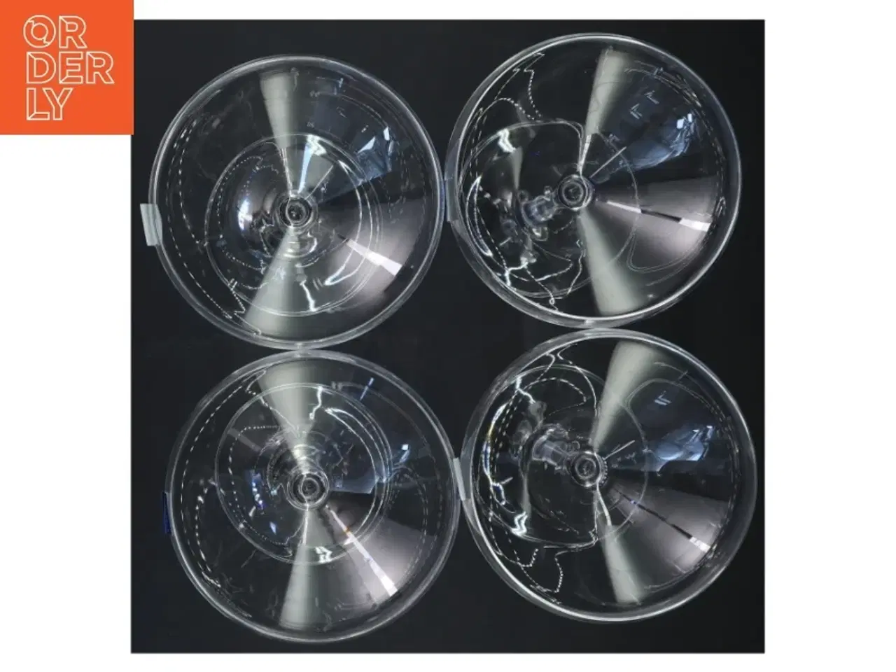 Billede 3 - Krystal cocktailglas fra Lyngby glas (str. Ø 12 cm h 16 cm)