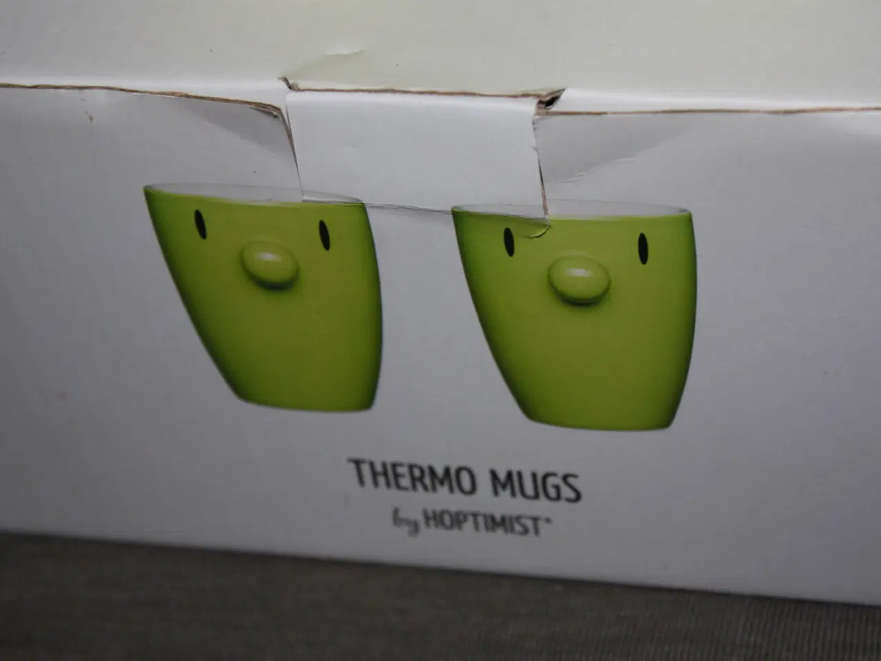 Billede 3 - Hoptimist krus 2 stk. i æske