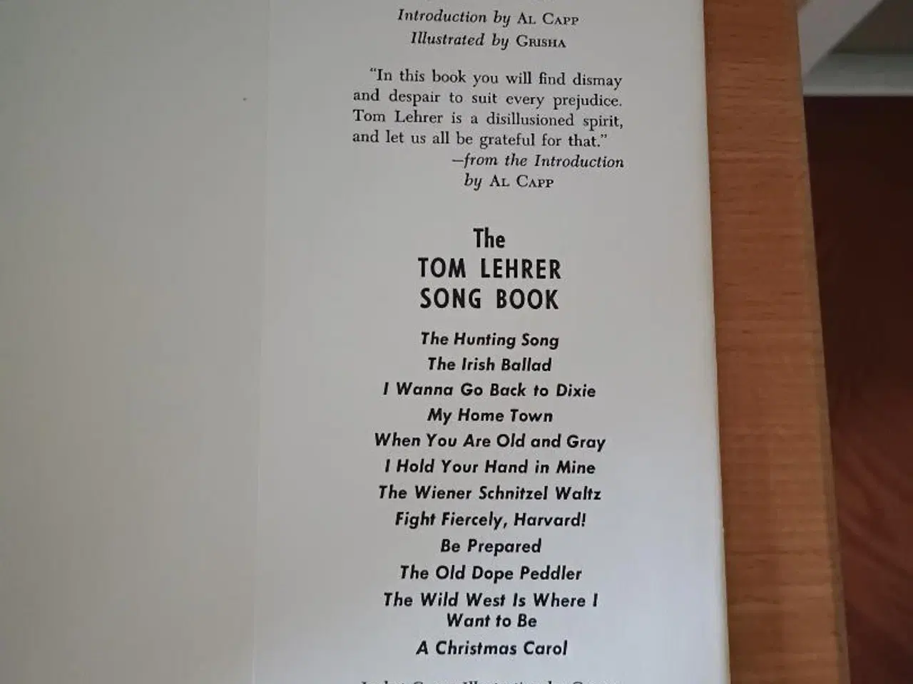 Billede 4 - Tom Lehrer songbook