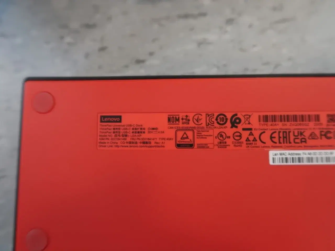 Billede 2 - Dockingstation LENOVO ThinkPad Universal USB-C Dock