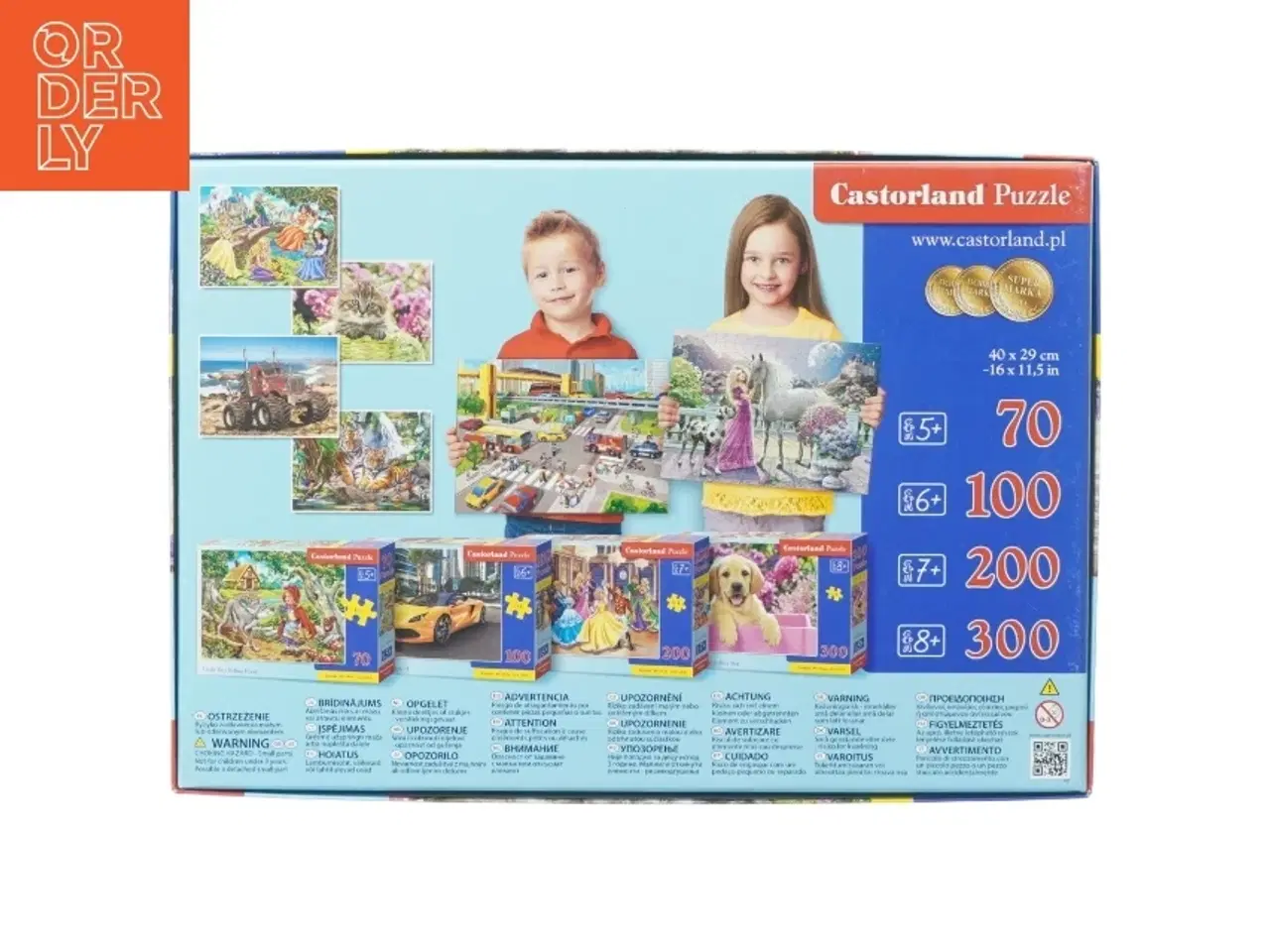 Billede 2 - 300-brikke puslespil med kattemotiv fra Er Ukendt Stop 80 (str. 40 x 29 cm)