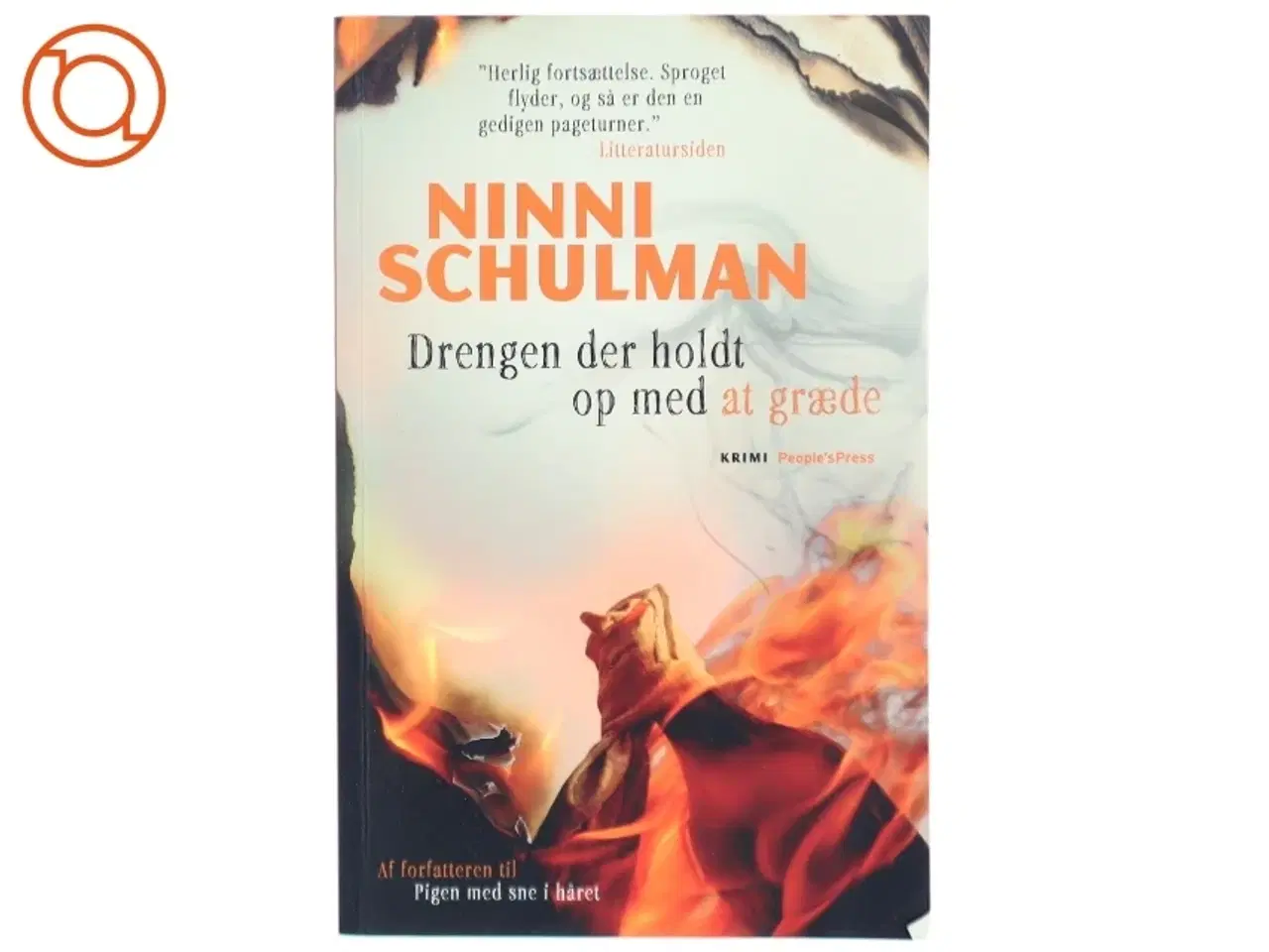 Billede 1 - Drengen der holdt op med at græde : kriminalroman af Ninni Schulman (Bog)