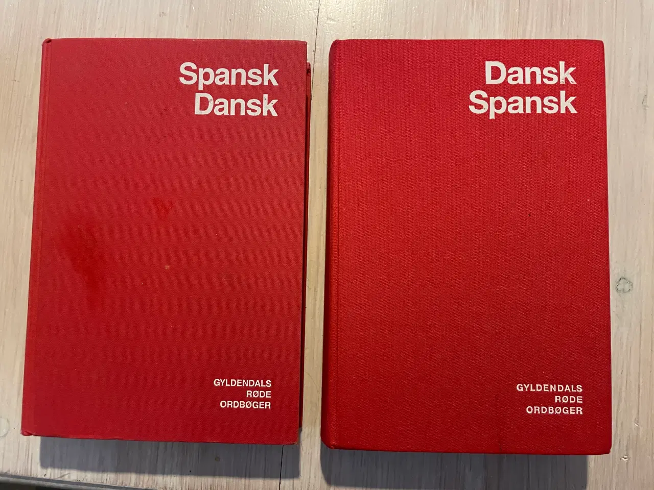 Billede 1 - ordbøger Gyldendal spansk-dansk