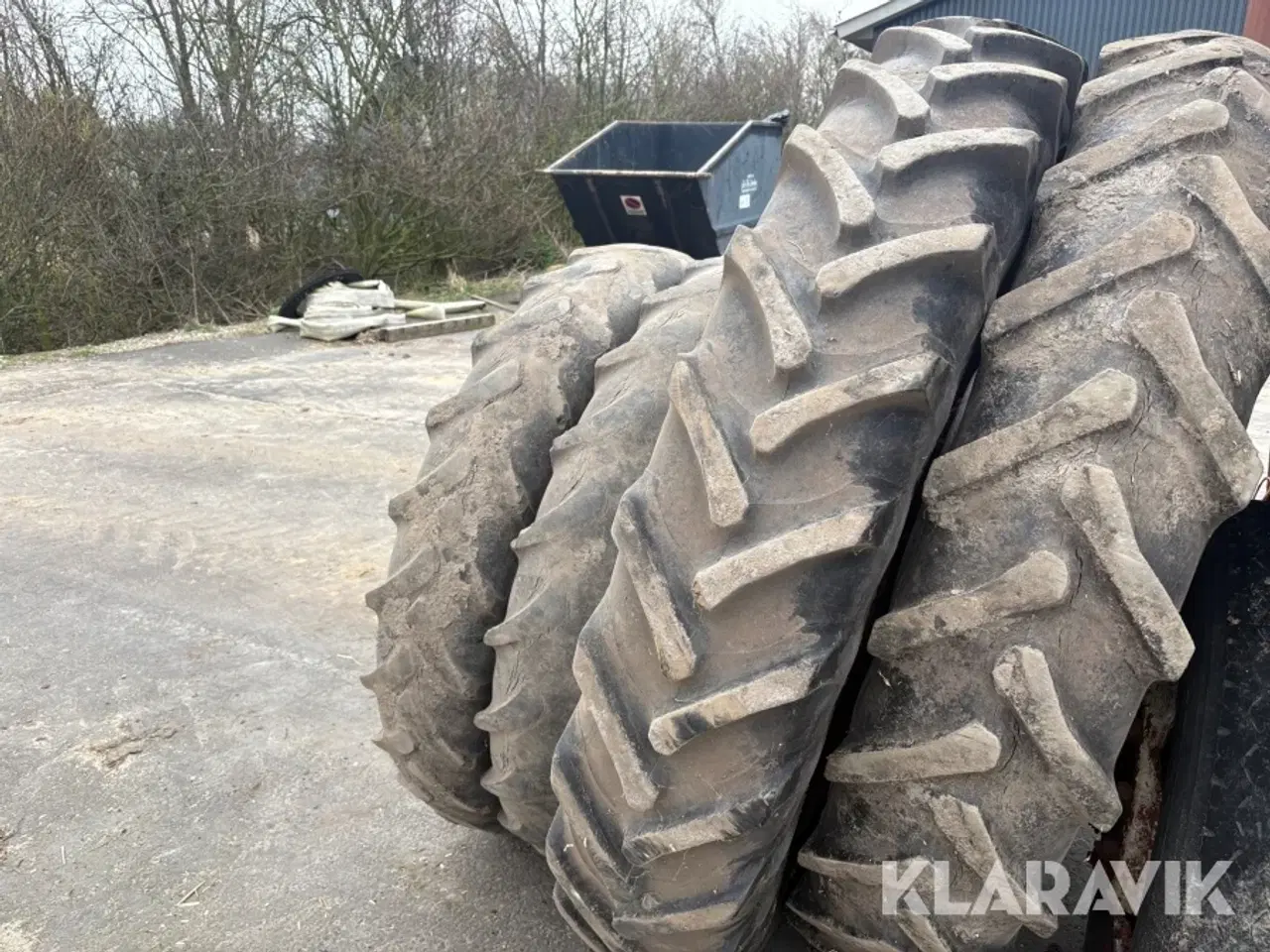 Billede 3 - Sprøjtehjul 4 styk Alliance + kléber