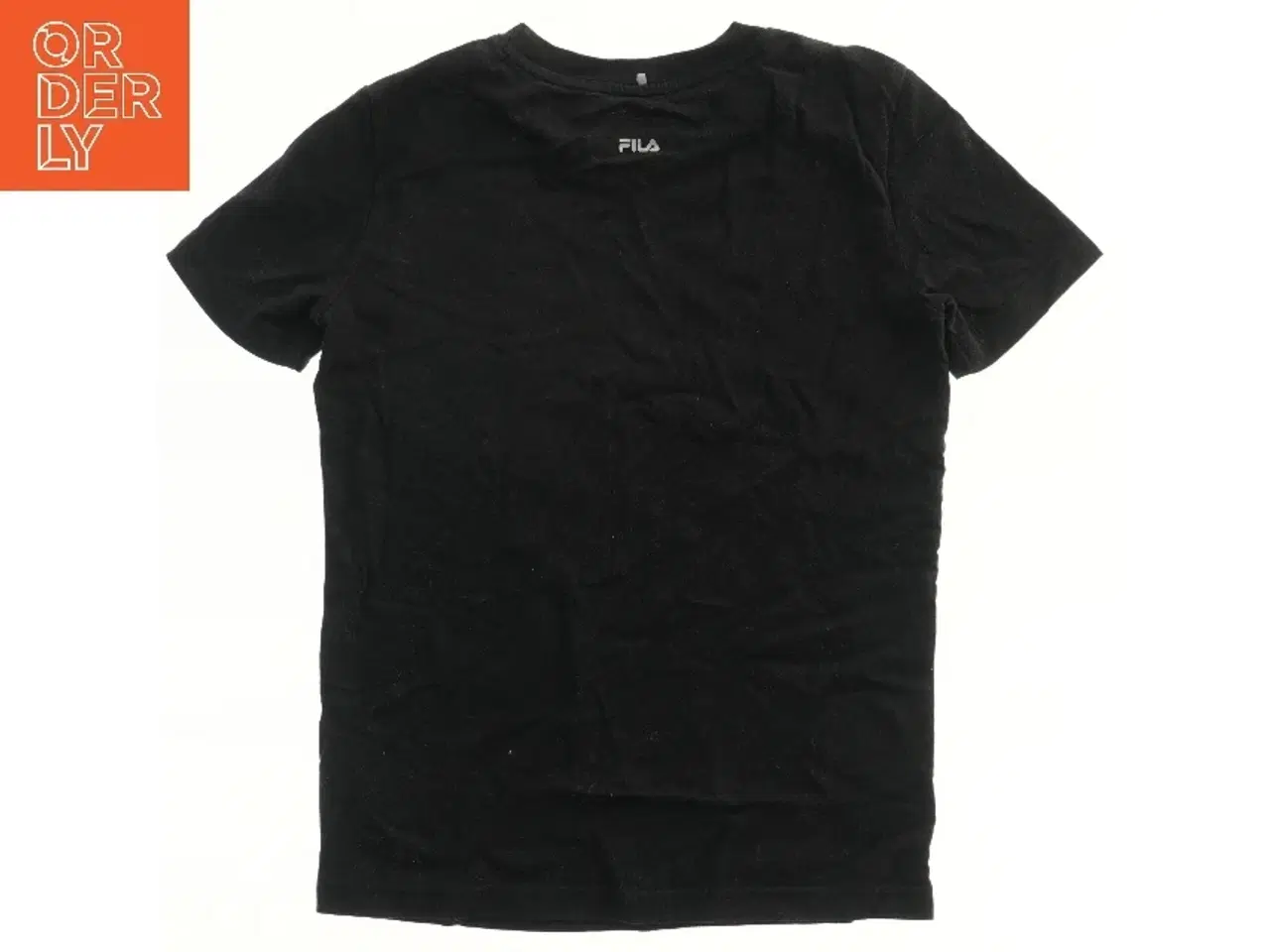 Billede 1 - Sort T-shirt med logo fra Fila (str. 134)