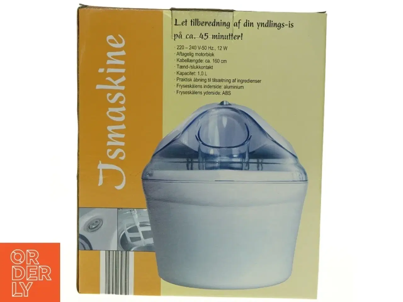 Billede 4 - Ismaskine (str. H. 22 cm)