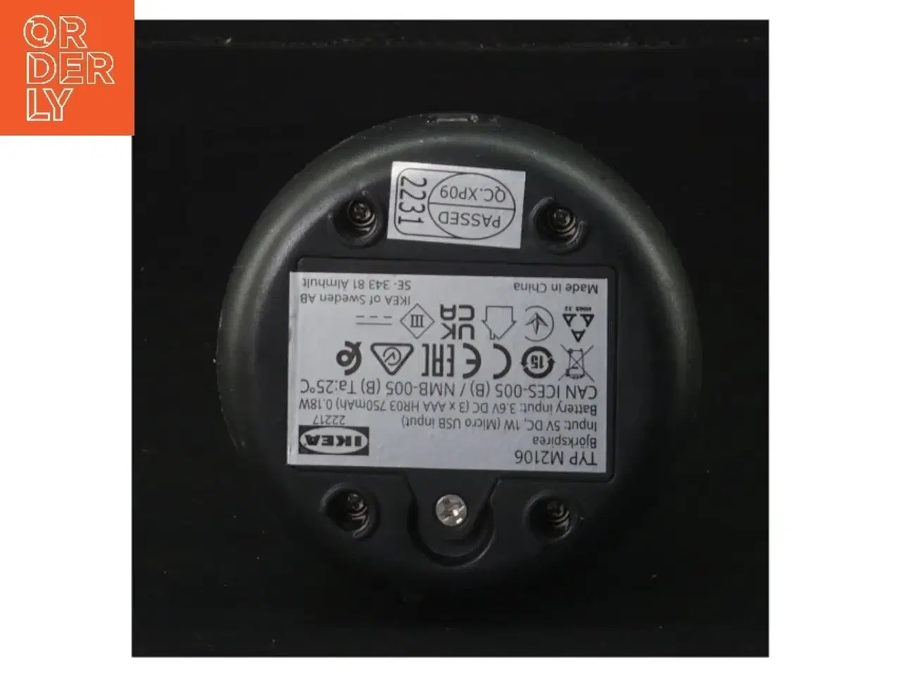 Billede 2 - Bordlampe 25 cm fra IKEA (str. 25 cm)