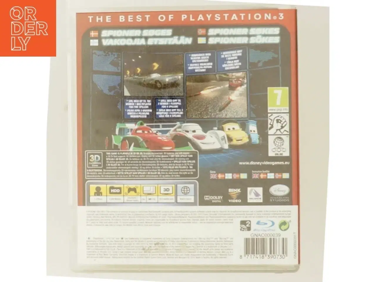 Billede 3 - Disney Pixar Cars 2 PS3 spil fra Sony