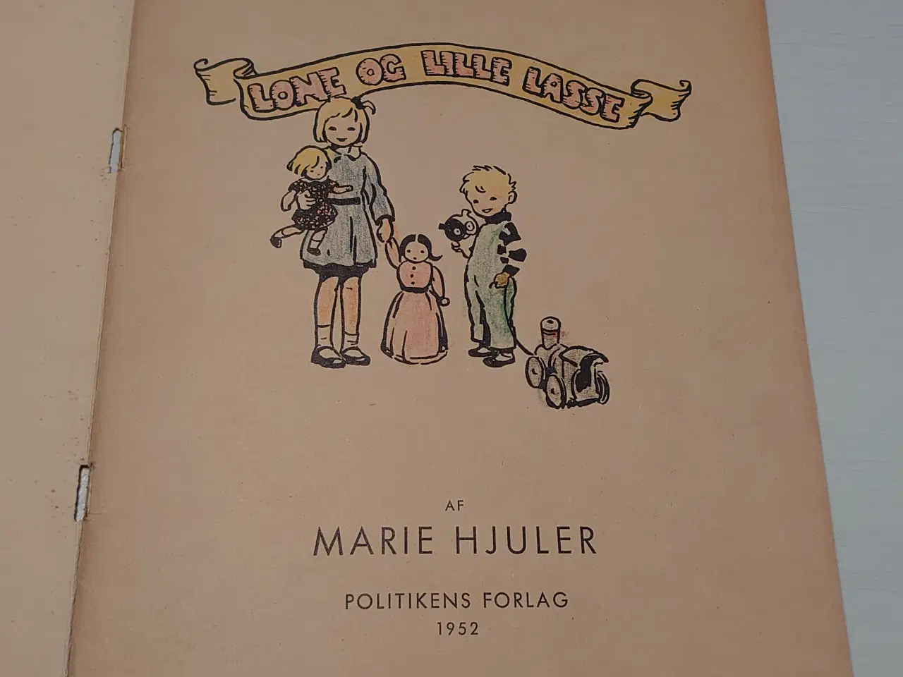 Billede 6 - Marie Hjuler:Lone og lille Lasse. 1.udg.1952.