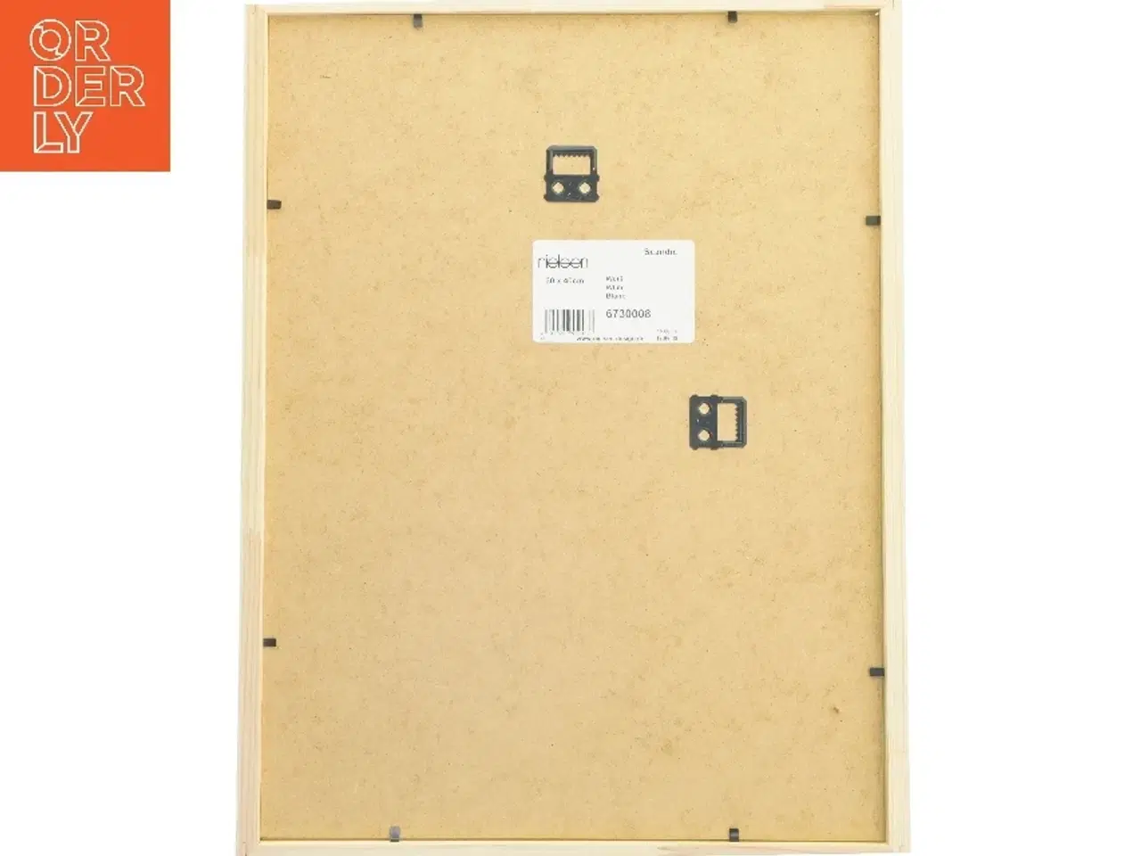 Billede 3 - Hvid billedramme fra Nielsen (str. 30x40 cm)