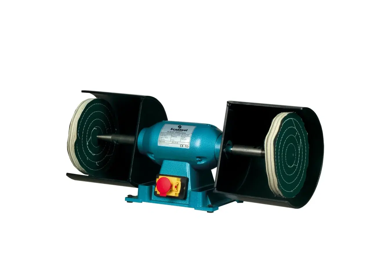 Billede 1 - SC 200POE Polermaskine med konisk spindler, polerskiver og polerskærme 1x230V