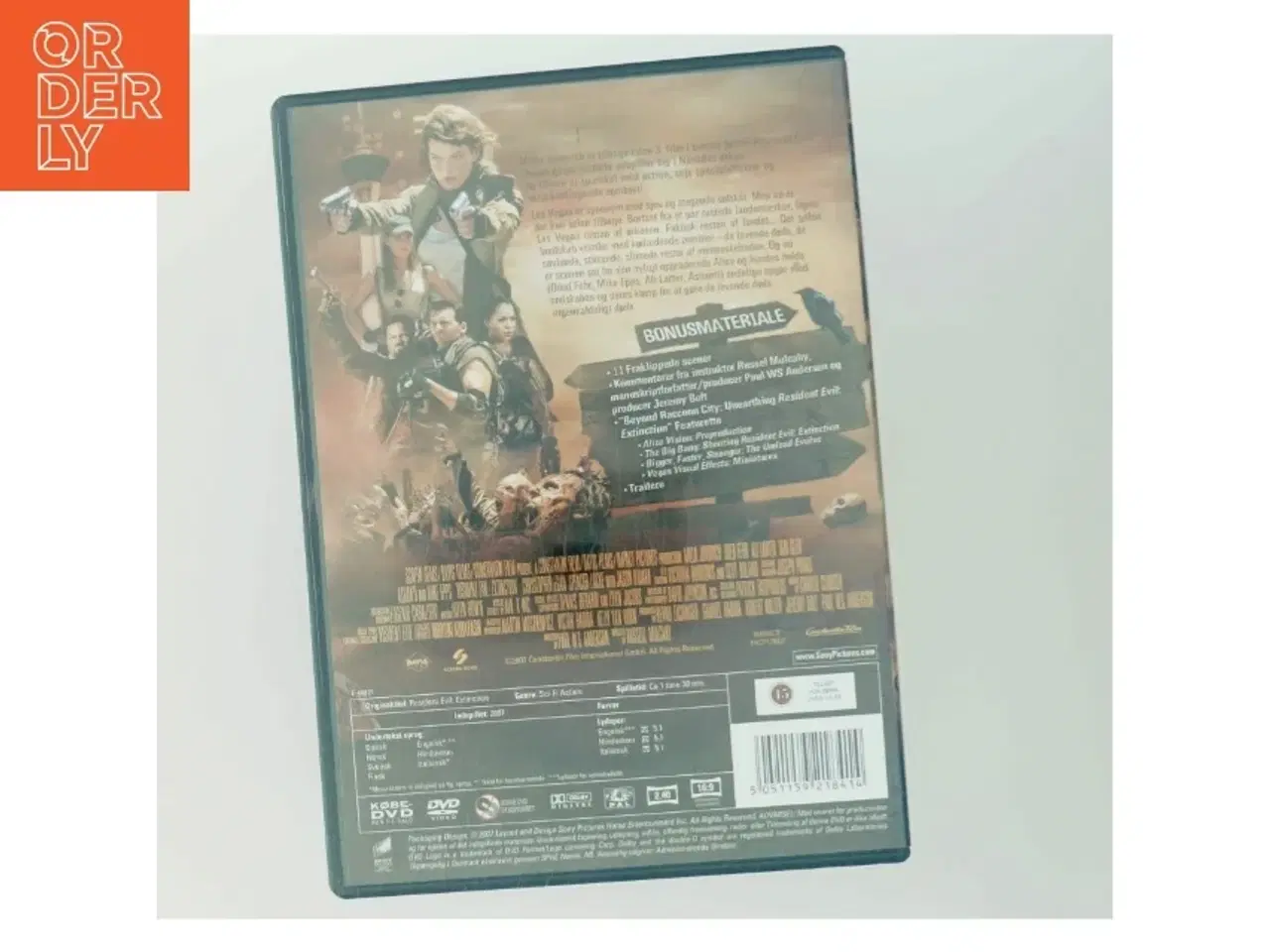 Billede 3 - Resident Evil: Extinction med Milla Jovovich (DVD)