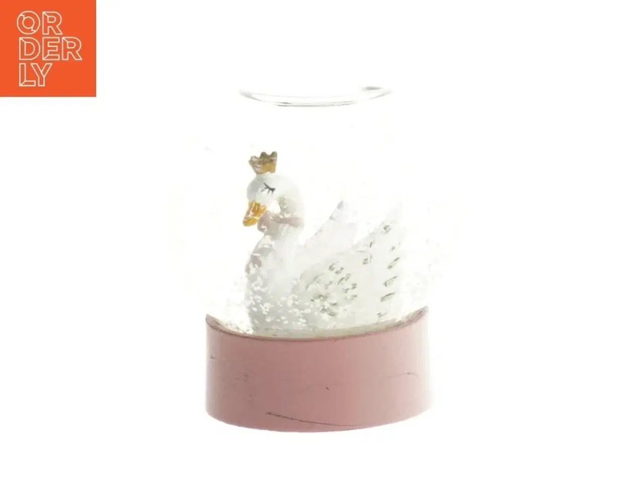 Billede 2 - Snekugle med svane fra Bye By T (str. 9 cm)