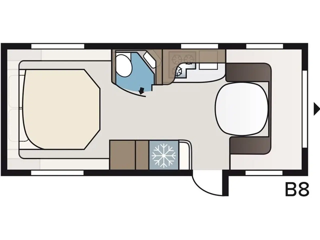 Billede 33 - 2025 - Kabe Ametist GLE KS B8 PREMIUM LINE   Kabe Ametist GLE KS B8 PREMIUM Line