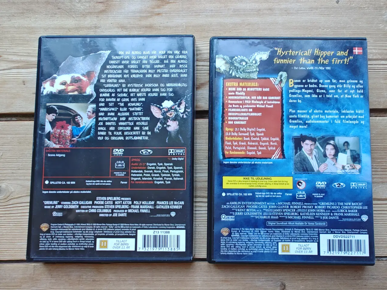 Billede 2 - Gremlins og Gremlins 2 det nye kuld DVD