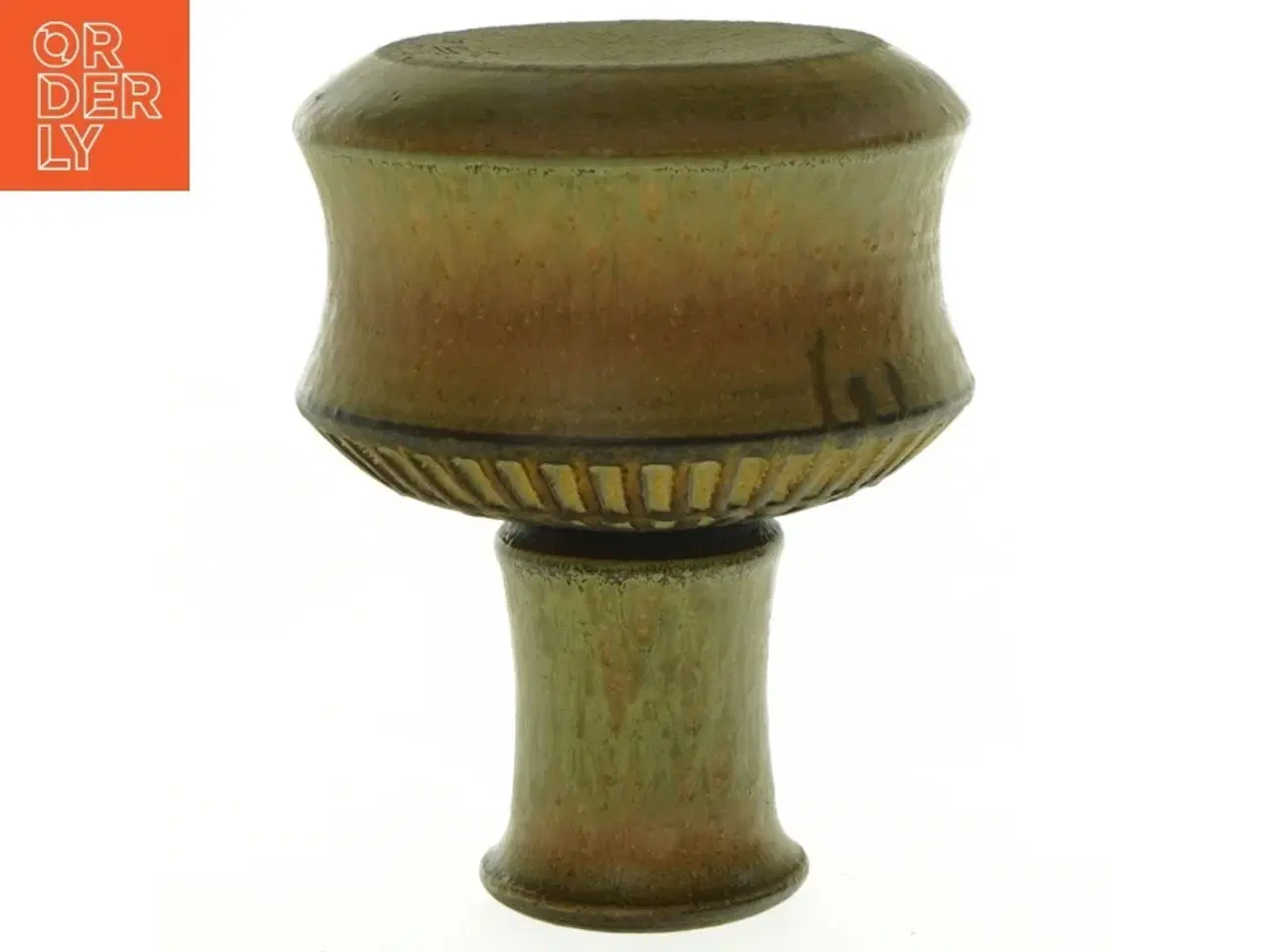 Billede 4 - Keramikvase fra Søholm Stentøj (str. 17 x 13 cm)
