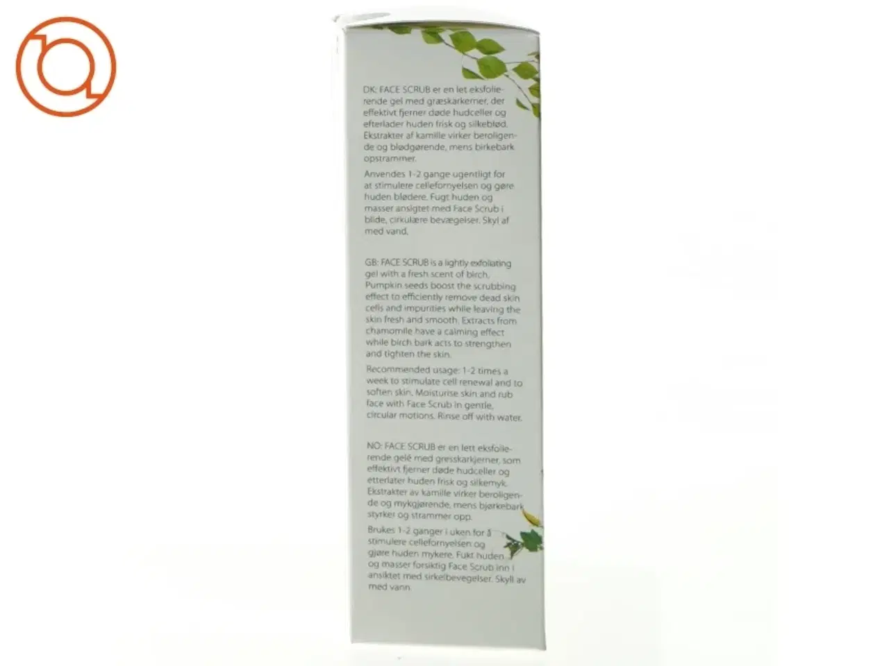 Billede 3 - Face scrub nordic fra Raunsborg 100 ml (str. 15 x 4 cm)