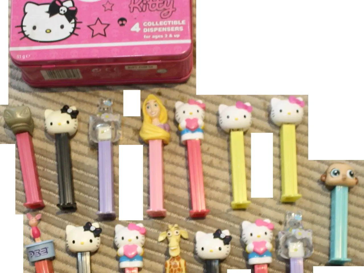 Billede 1 - 15 Pez inkl. Hallo Kitty Metal Box Og Slik