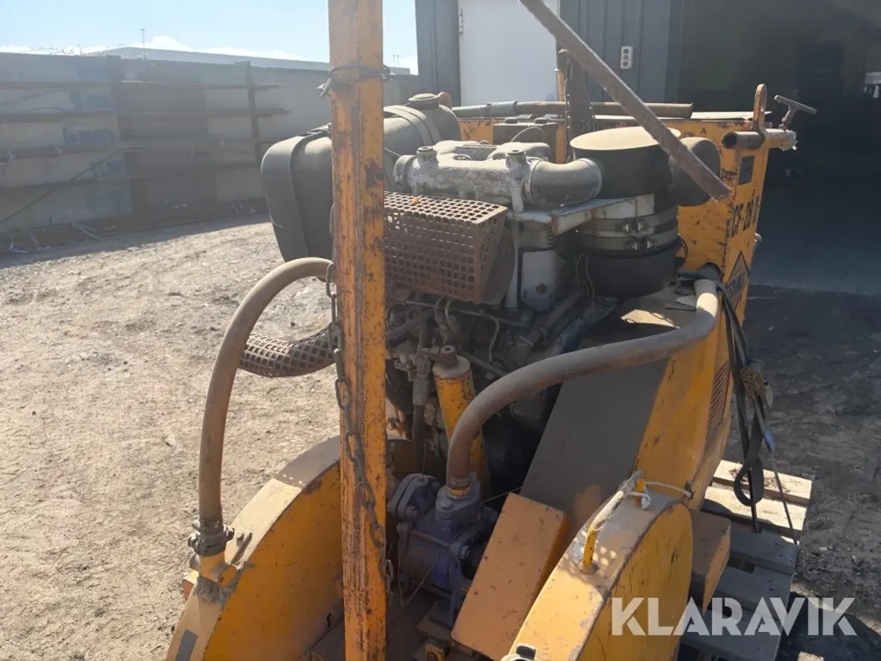 Billede 10 - Asfaltskærer Cedima CF-28 D - dobbelt skærer