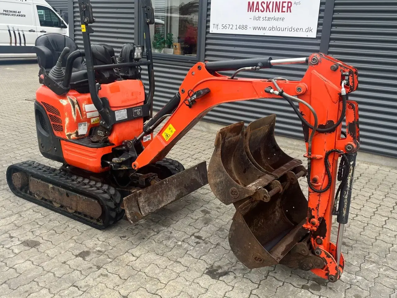 Billede 2 - Kubota U10-3 SL Monteret med Udskudsarm