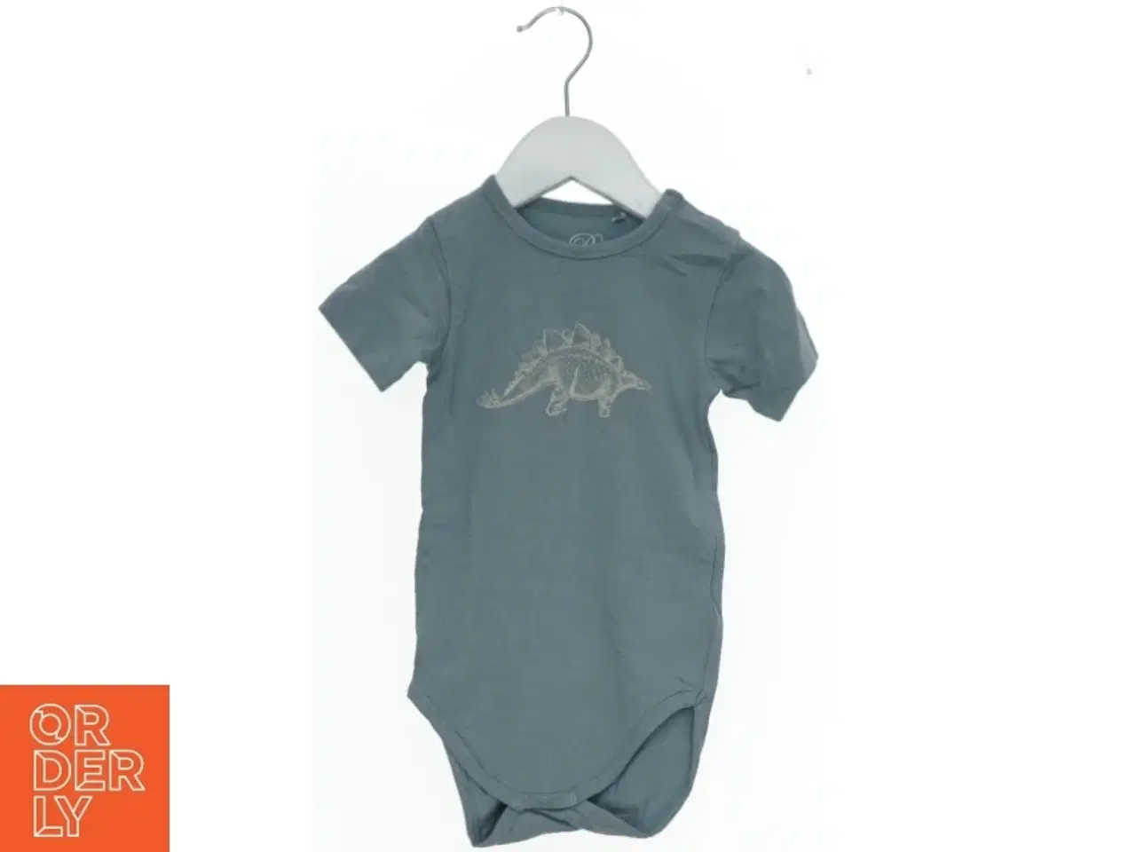 Billede 1 - Grå bodystocking med dinosaur print fra Petit (str. 92)