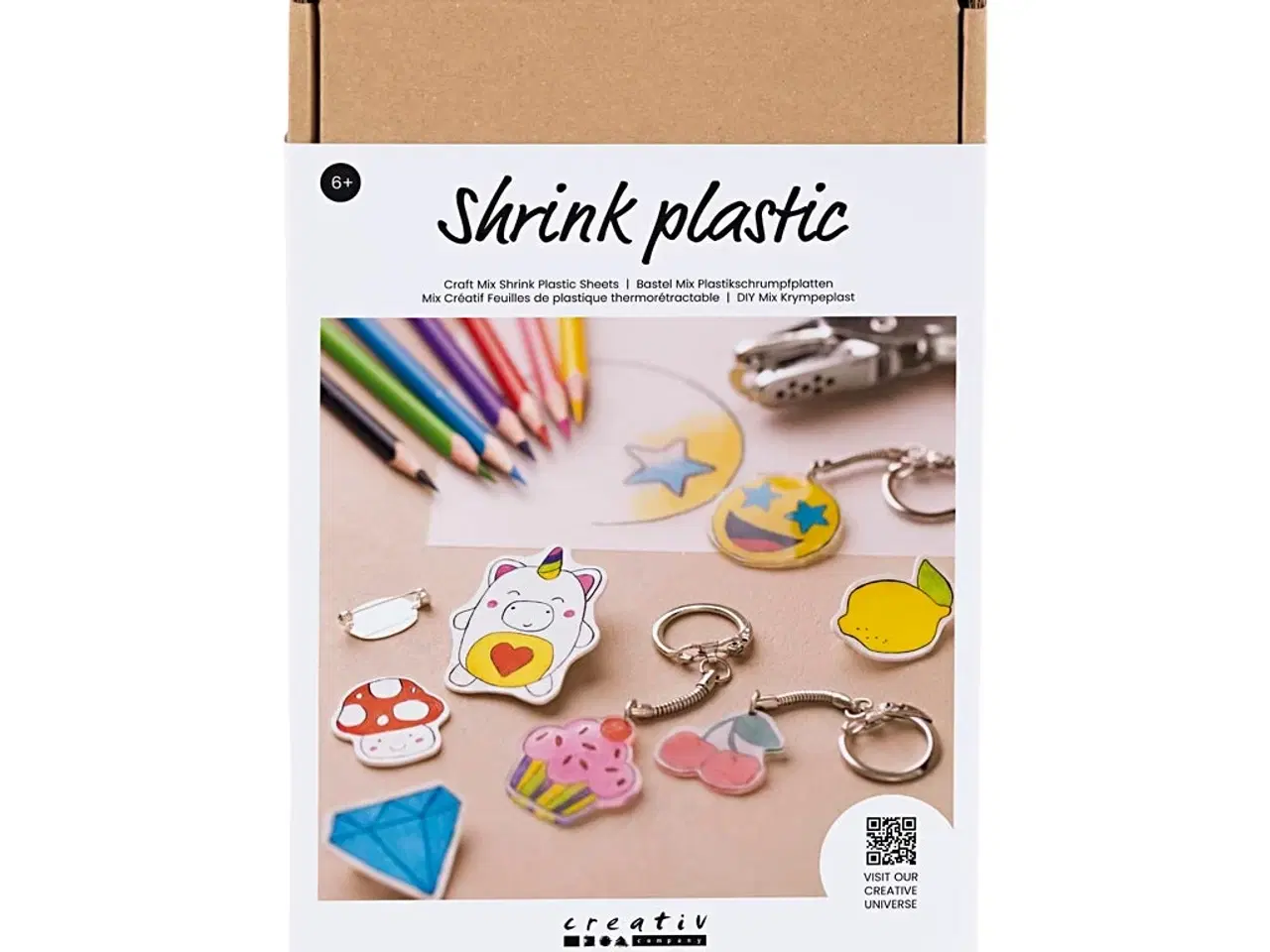 Billede 1 - DIY Mix Krympeplast, Accessories, 1 pk.