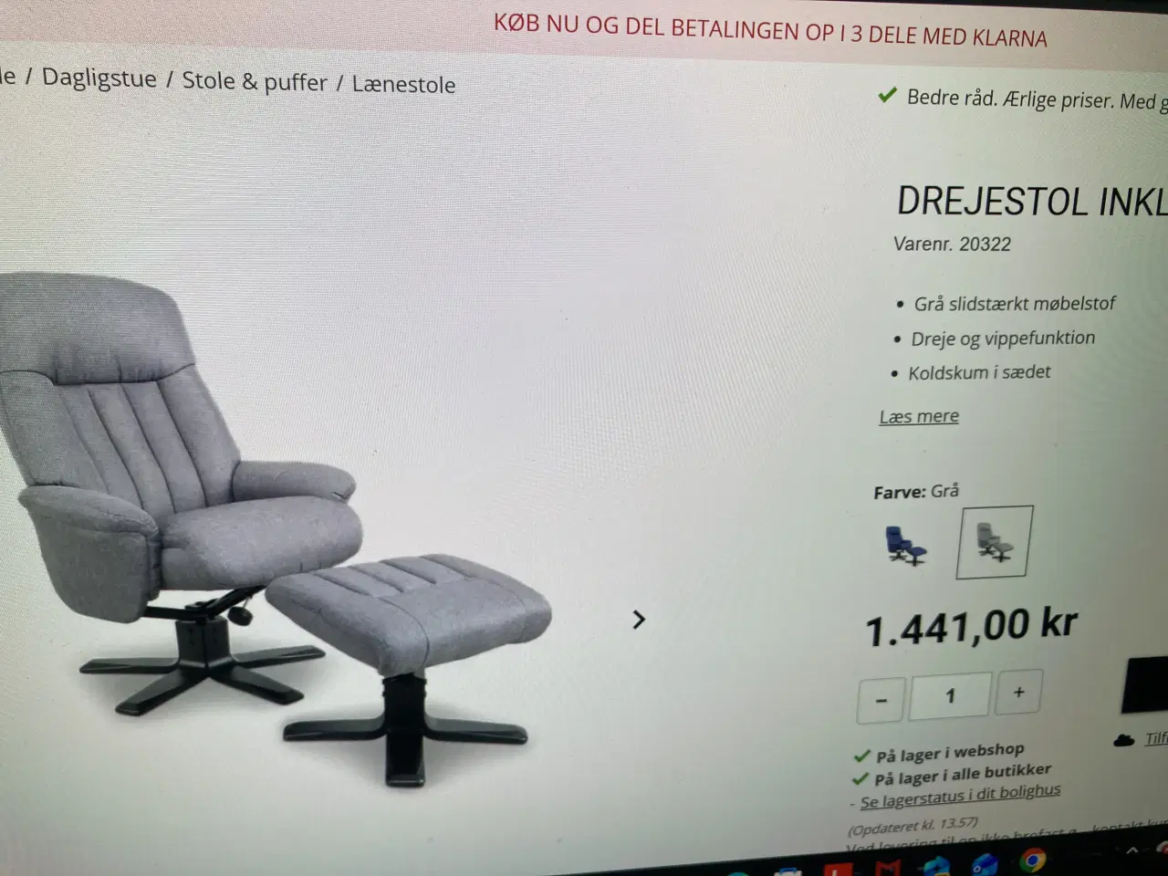 Billede 2 - Lænestol