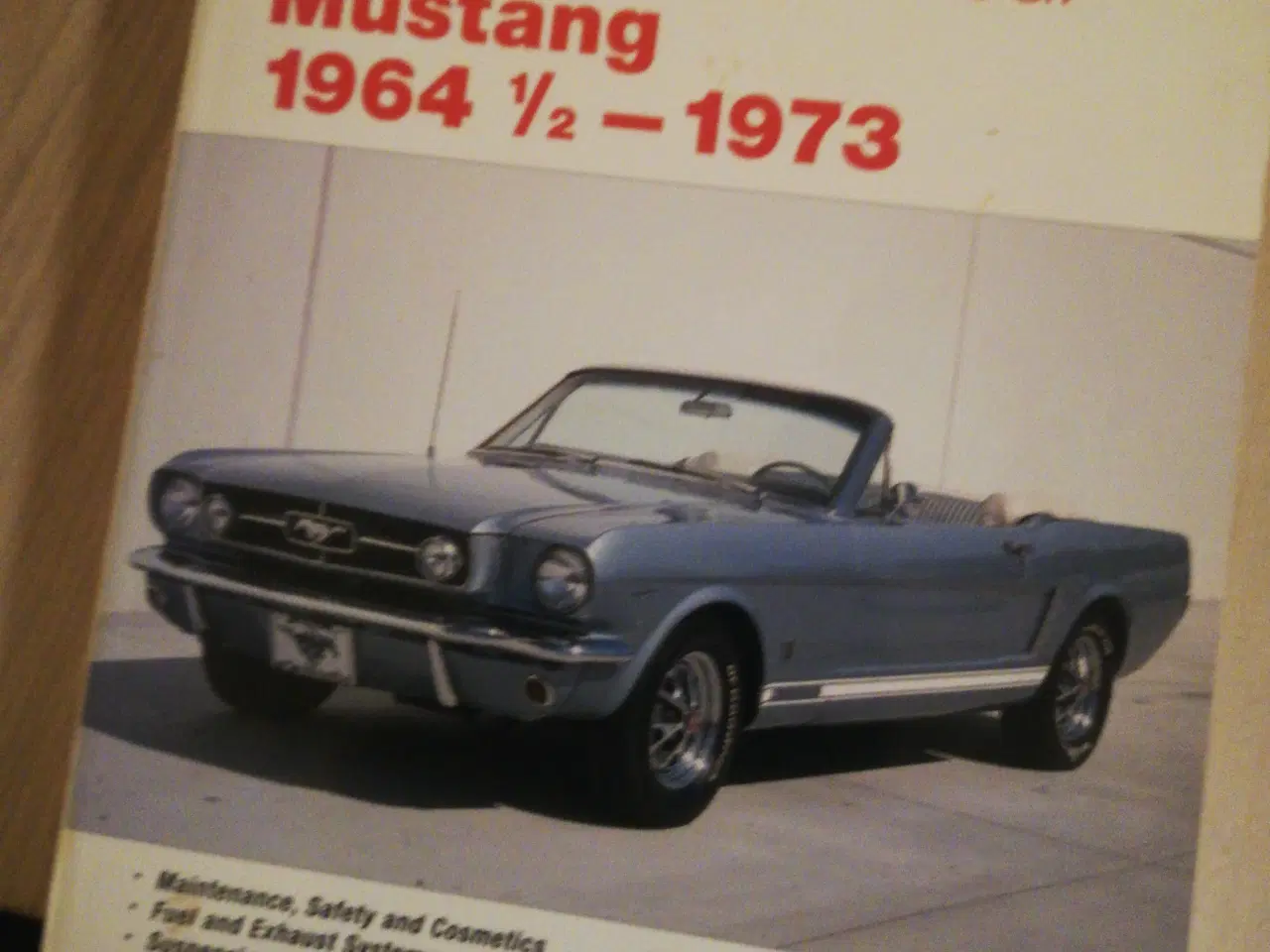 Billede 1 - Rep bog Ford Mustang 1964-1973
