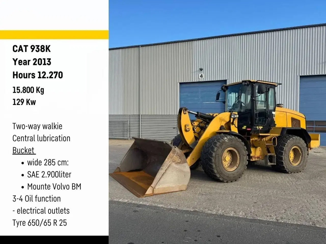 Billede 1 - CAT 938 K